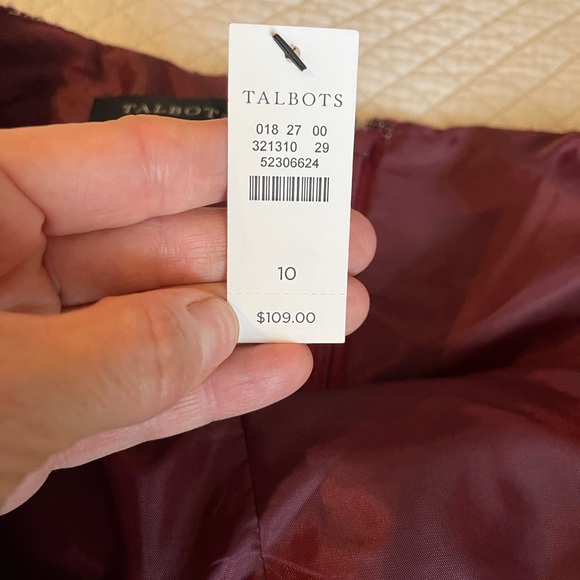 Talbots tweed Midi skirt - Picture 5 of 8
